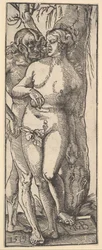 Adão e Eva, 1519.