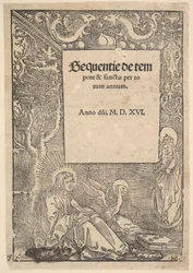 São João Evangelista em Patmos, do título dos hinos da época e do santuário, 1516.