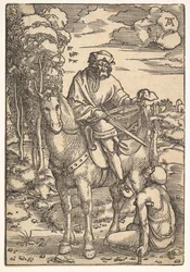 São Martinho a cavalo, do século XV ao XVI.