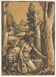 São Jerônimo no deserto, ca. 1511