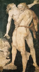 Heracles e Antaeus