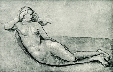 Ninfa reclinada