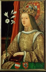 Eleanor de Portugal (pintura sobre madeira)