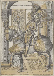 Retrato Equestre do Imperador Maximiliano I, 1508