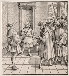O mau conselho de um homenzinho para outro, 1512-1516.
