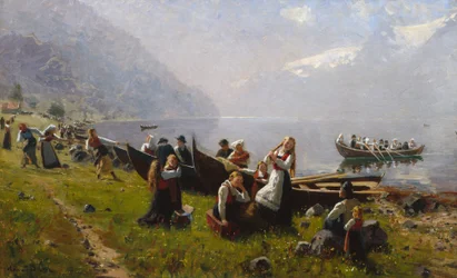 Festa de verão intermédio