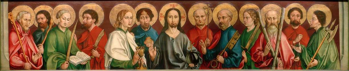 Cristo e os doze apóstolos