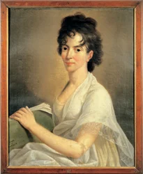 Áustria, Retrato de Costanze Weber, esposa de Wolfgang Amadeus Mozart