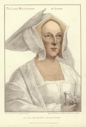 Frances, a marquesa de Dorset (aquatint)