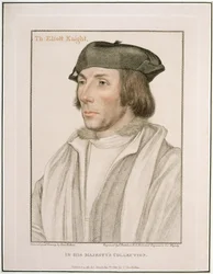 Sir Thomas Elyot (c.1490-1546) gravado por Francesco Bartolozzi (1727-1815) 1794