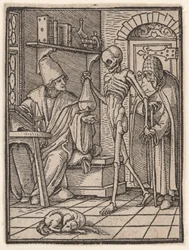 O doutor (ou médico), de "A dança da morte"