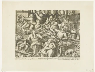 A Cozinha Gordurosa
Le Grasse Cuisine / The Greasy Cuisine (título sobre o objecto)