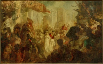 Procissão triunfal de um romano