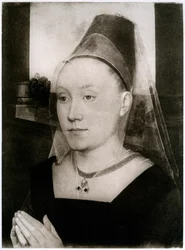 Barbara Van Vlaenderbergh, esposa de Guillaume Moreel, c1480, 1927