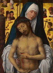 A Virgem Maria mostra o Homem das Dores