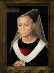 Retrato de Marie, filha de Willem Moreel, 1480.