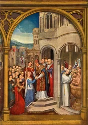 A chegada a Roma, 1489.