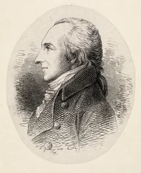 Retrato do maestro e compositor Friedrich Ludwig Aemilius Kunzen 1761-1817,