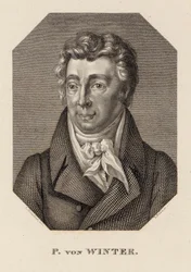 Retrato do compositor Peter von Winter 1754-1825, c. 1830.