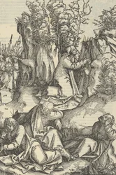 A agonia no jardim, de O Espelho da Paixão de Nosso Senhor Jesus Cristo, 1507
