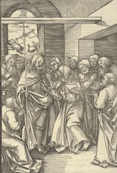 A Incredulidade de Tomé, do Espelho da Paixão de Nosso Senhor Jesus Cristo, 1507
