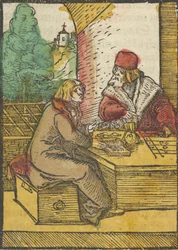 A parábola do rico e da governanta, 2, de Das Plenarium, 1517.