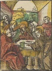As Bodas de Caná, de Das Plenarium, 1517.