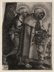 Cristo e os Apóstolos: São Pedro e São Paulo