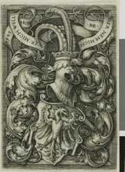 Brasão com uma águia