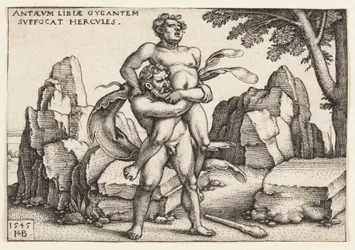 Hércules e Anteu