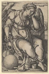 Melancholia, c.1500-50 (gravura)