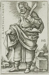 São Bartolomeu, placa 6 de Os Doze Apóstolos