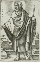 São Judas, placa 10 de Os Doze Apóstolos