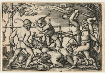 O casamento camponês ou os doze meses: nº 9, 1547.