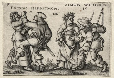 O Casamento da Aldeia: Egidius Herbstmon / Simon Weimon