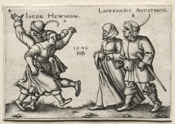 O Casamento da Aldeia: Jacob Hewmon / Lawrencius Augstmon