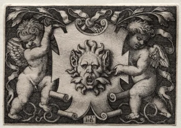 Vinheta com Mascaron