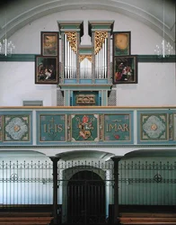 Órgão no claustro, c.1641