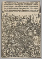 Guerra com Veneza, placa 21 de Cenas Históricas da Vida do Imperador Maximiliano I do Arco do Triunfo