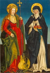 Santa Margarida e Santa Otília - altar de Inzigkofen