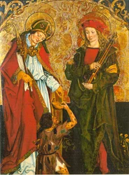 Santos Martinho e Sebastião - Altar de Inzigkofen