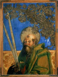 Saint Paul, detalhe das histórias de São Pedro e São Paulo