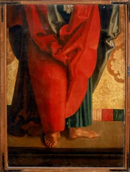 São Pedro, parte inferior, detalhe de histórias de São Pedro e São Pedro