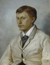 O escultor Erwin Kurz