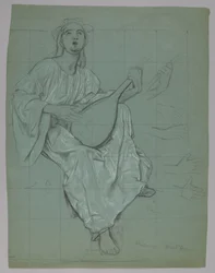 Lutnistka (frente e verso)