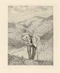 Caminhantes na montanha
