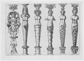 Caryatidum ... sive Atlantidum Multiformium ..., ca. 1565
