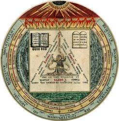 O Quatro, o Três, o Dois e o Um, 1595.