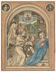 A Anunciação, final do século XV e início do século XVI.