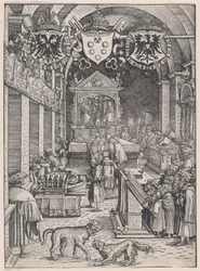 Missa de Audiência de Maximiliano I, c. 1515.